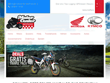 Tablet Screenshot of motorcenter-westhoek.be